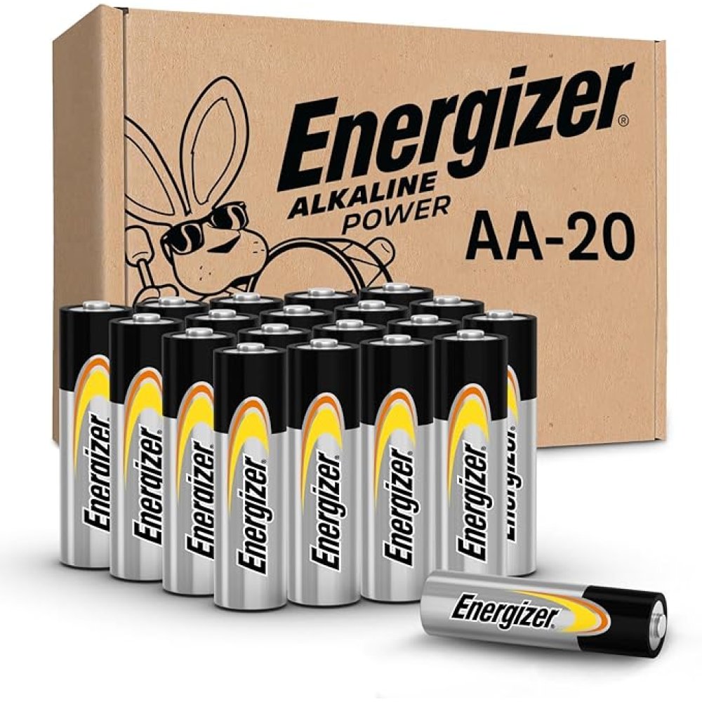 Energizer Alkaline Power AAA Batteries, 20 Count,Long-Lasting Triple A Batteries