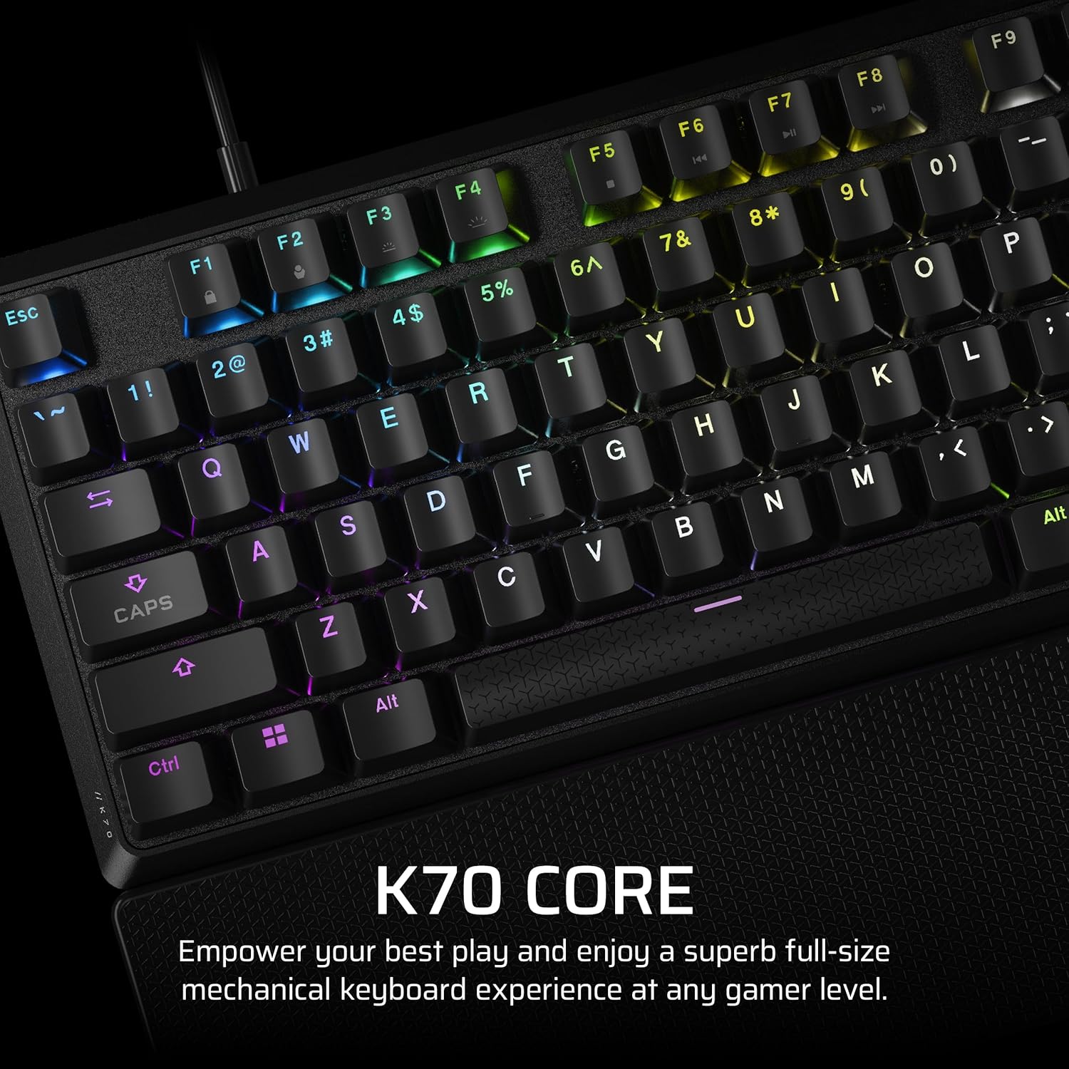 Corsair K70 CORE RGB Mechanical Wired Gaming Keyboard thumbnail