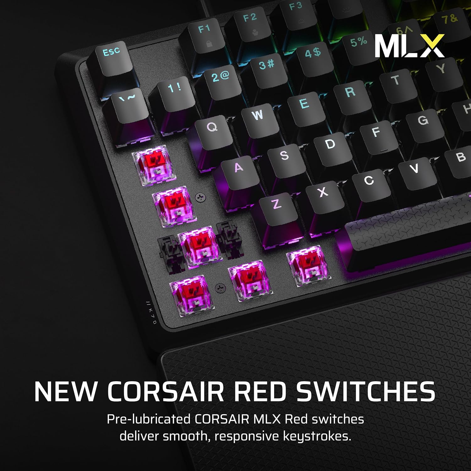 Corsair K70 CORE RGB Mechanical Wired Gaming Keyboard thumbnail