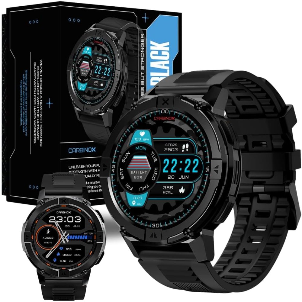 CARBINOX X-Ranger Smart Watch (Answer/Make Calls)