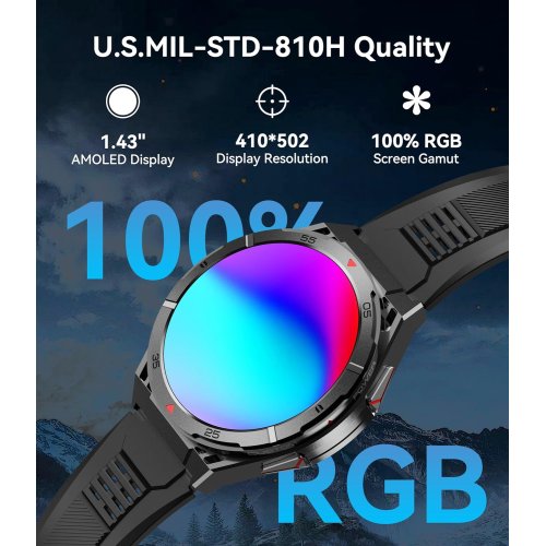 OUKITEL Smart Watch for Men GPS Watch thumbnail