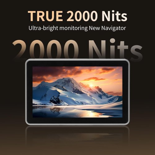 VILTROX Camera Field Monitor 4K 2000Nits 6 Inch Touchscreen Camera Monitor thumbnail