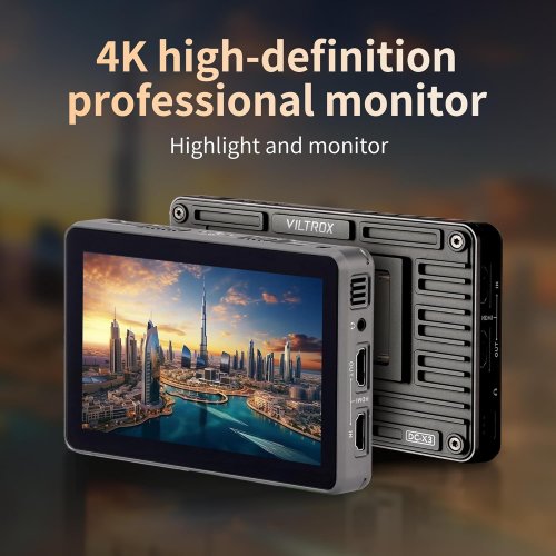 VILTROX Camera Field Monitor 4K 2000Nits 6 Inch Touchscreen Camera Monitor thumbnail