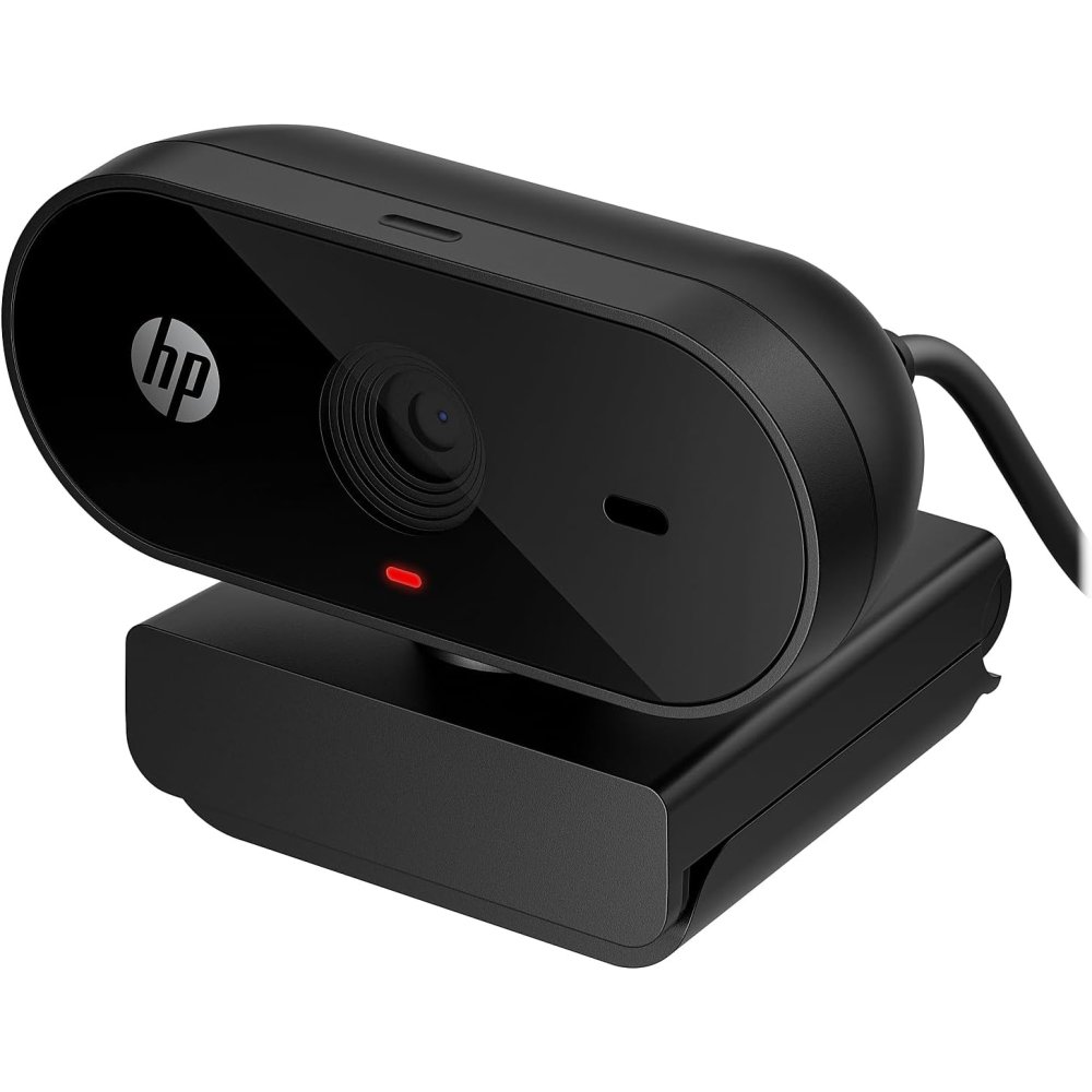 HP 320 FHD Webcam - USB-A Computer Camera with Mic & Privacy Cover