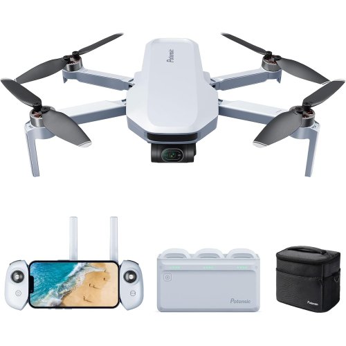 Potensic ATOM 3-Axis Gimbal 4K GPS Drone, Under 249g, 96 Mins Flight