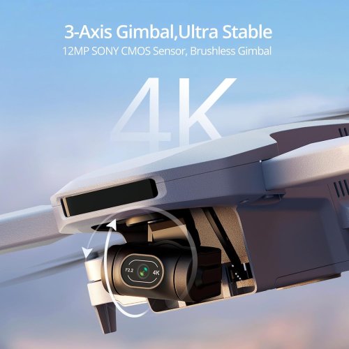 Potensic ATOM 3-Axis Gimbal 4K GPS Drone, Under 249g, 96 Mins Flight thumbnail