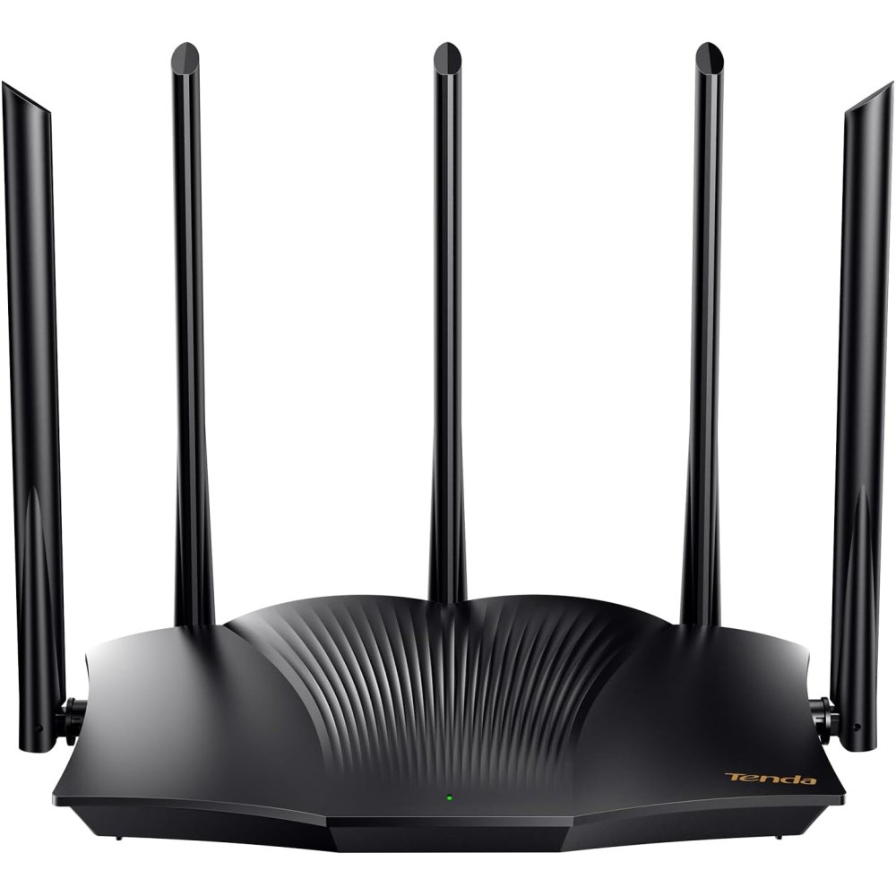 Tenda WiFi 6 Router, AX3000 Dual Band Gigabit Wireless Router for Home