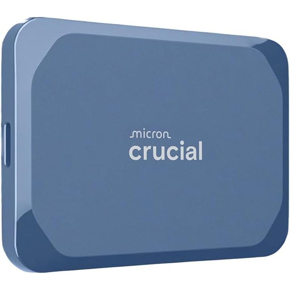 Crucial X10 1TB Portable SSD, Up to 2,100MB/s, USB 3.2 USB-C