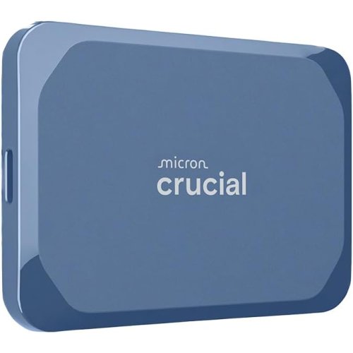 Crucial X10 1TB Portable SSD, Up to 2,100MB/s, USB 3.2 USB-C