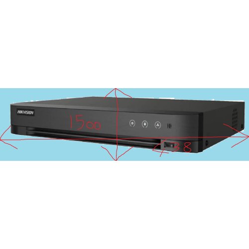 size measure dvr landscape