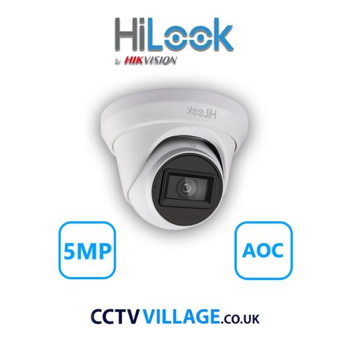 HiLook 5MP CCTV System eight cameras with audio 4TB thumbnail