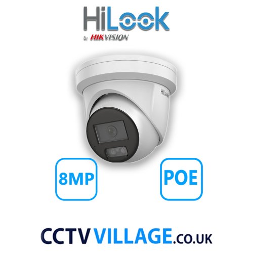 HiLook 8MP IP CCTV System sixteen cameras  with audio 4TB thumbnail