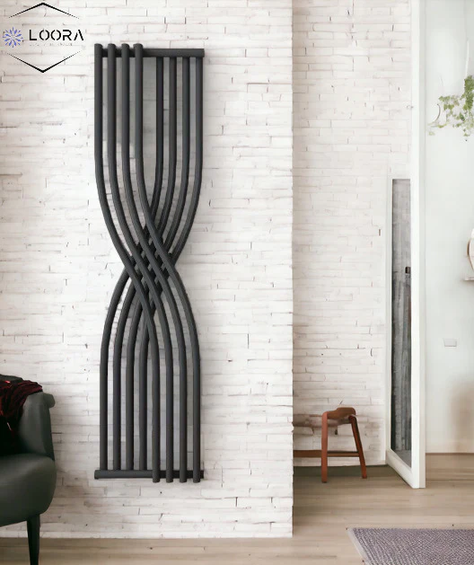 LOORA X Designer Tall Home Radiator 1800x550mm Anthracite