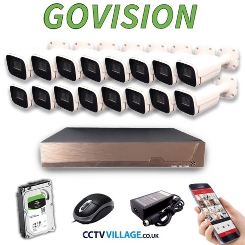 Govision 5MP CCTV System with 16CH DVR