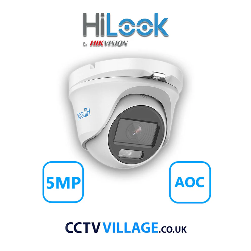 HiLook 5MP system eight cameras with audio 4TB