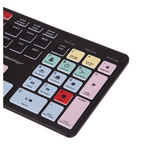 Editors Keys Avid Pro Tools Slimline Keyboard - Mac / PC thumbnail