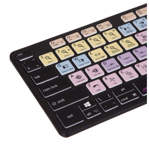 Editors Keys Avid Pro Tools Slimline Keyboard - Mac / PC