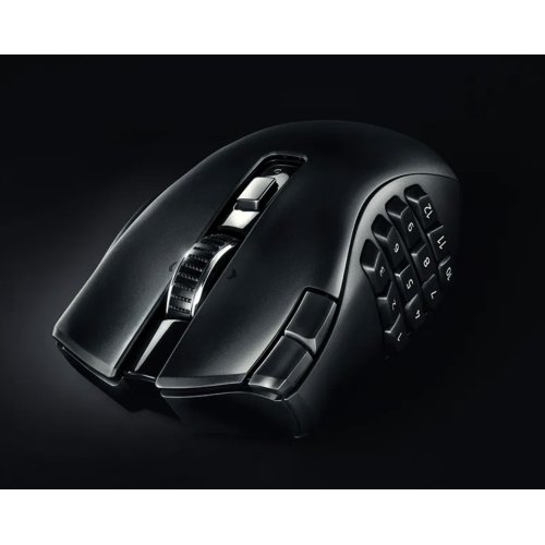 Razer Naga V2 Hyperspeed Black Optical Wireless MMO Gaming Mouse thumbnail