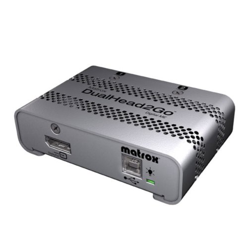 Matrox DualHead2Go Digital ME External Dual Display Adapter
