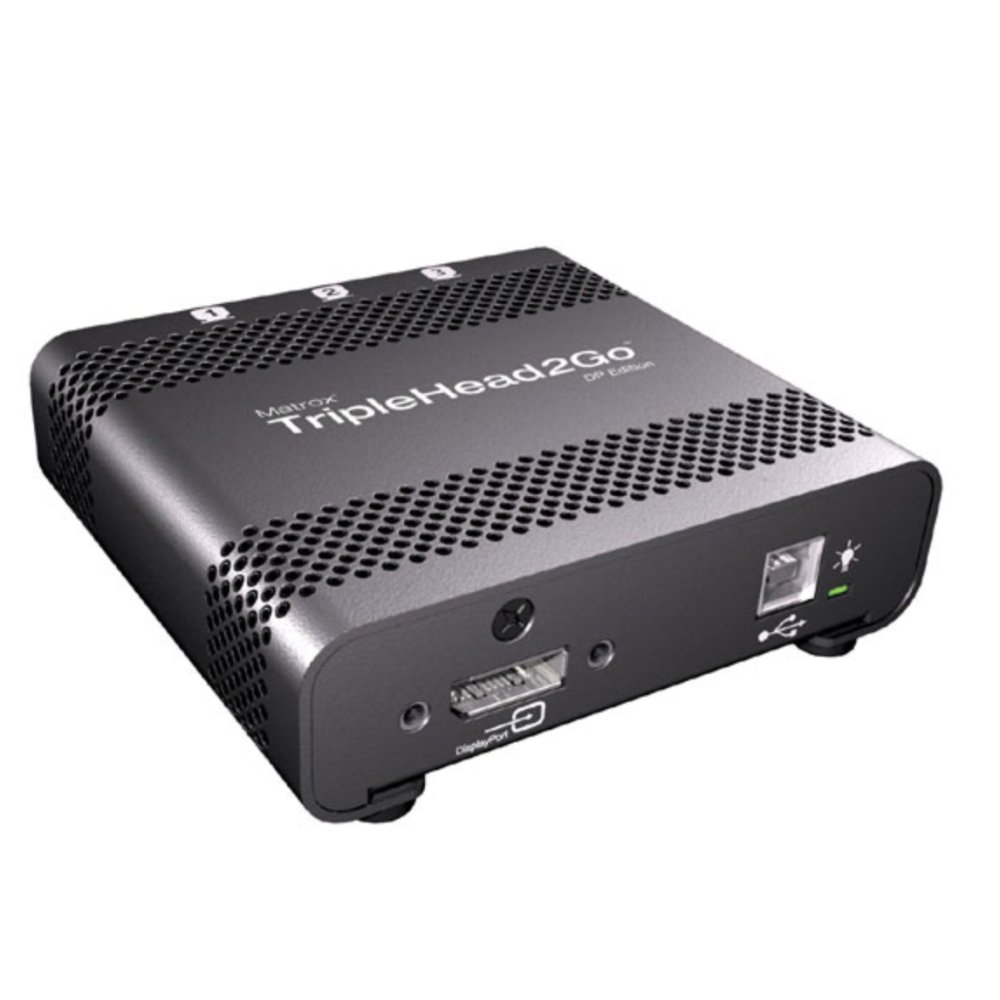 Matrox Triple Head 2 Go Display Port DP Edition