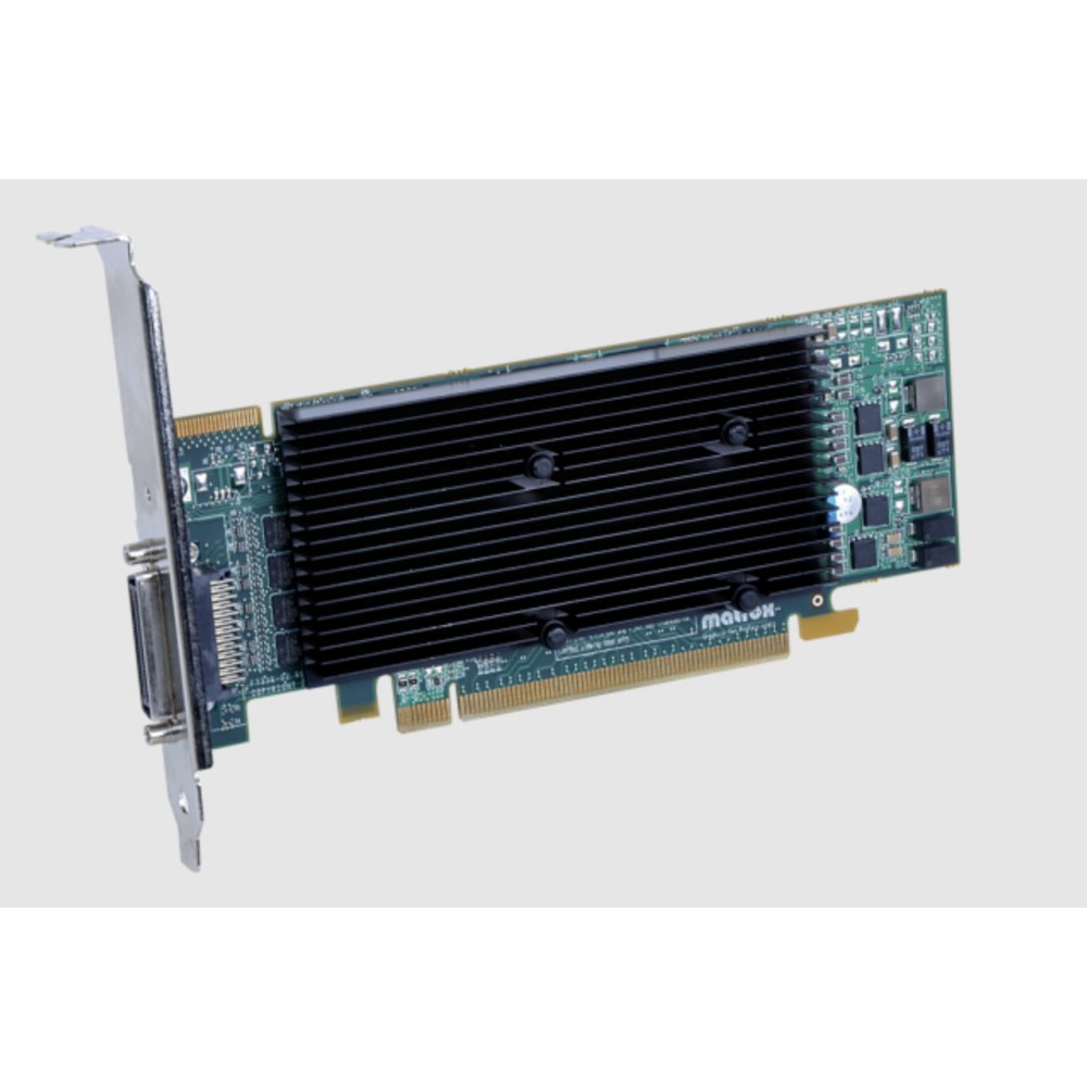 Matrox M9140-E512LAF PCIe x16 Low Profile, QuadCard, 1920x1200 digital/analog, Passive