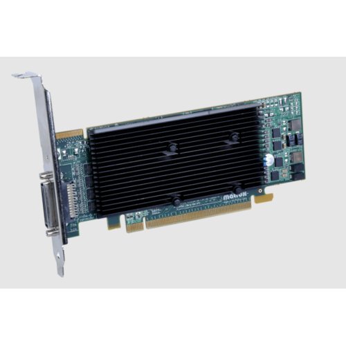 Matrox M9140-E512LAF PCIe x16 Low Profile, QuadCard, 1920x1200 digital/analog, Passive