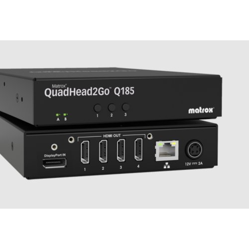 Matrox Q2G-DP4K QuadHead2Go Multi-Monitor Controller
