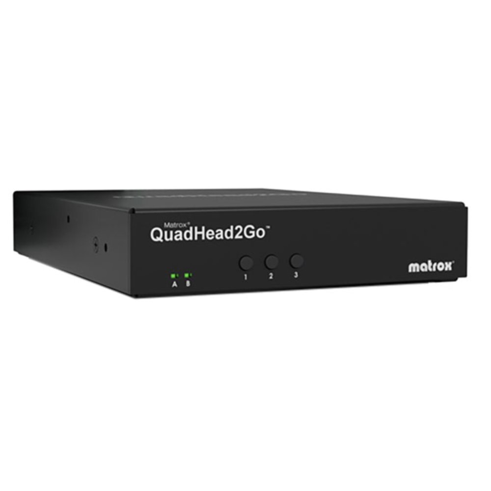 Matrox Q2G-DP4K QuadHead2Go Multi-Monitor Controller
