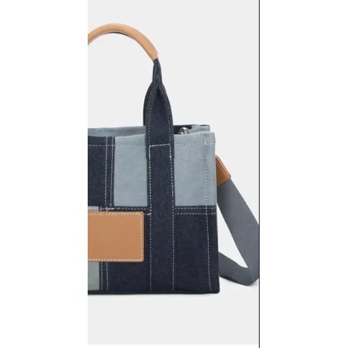 DENIM BLUE MEDIUM TOTE BAG thumbnail