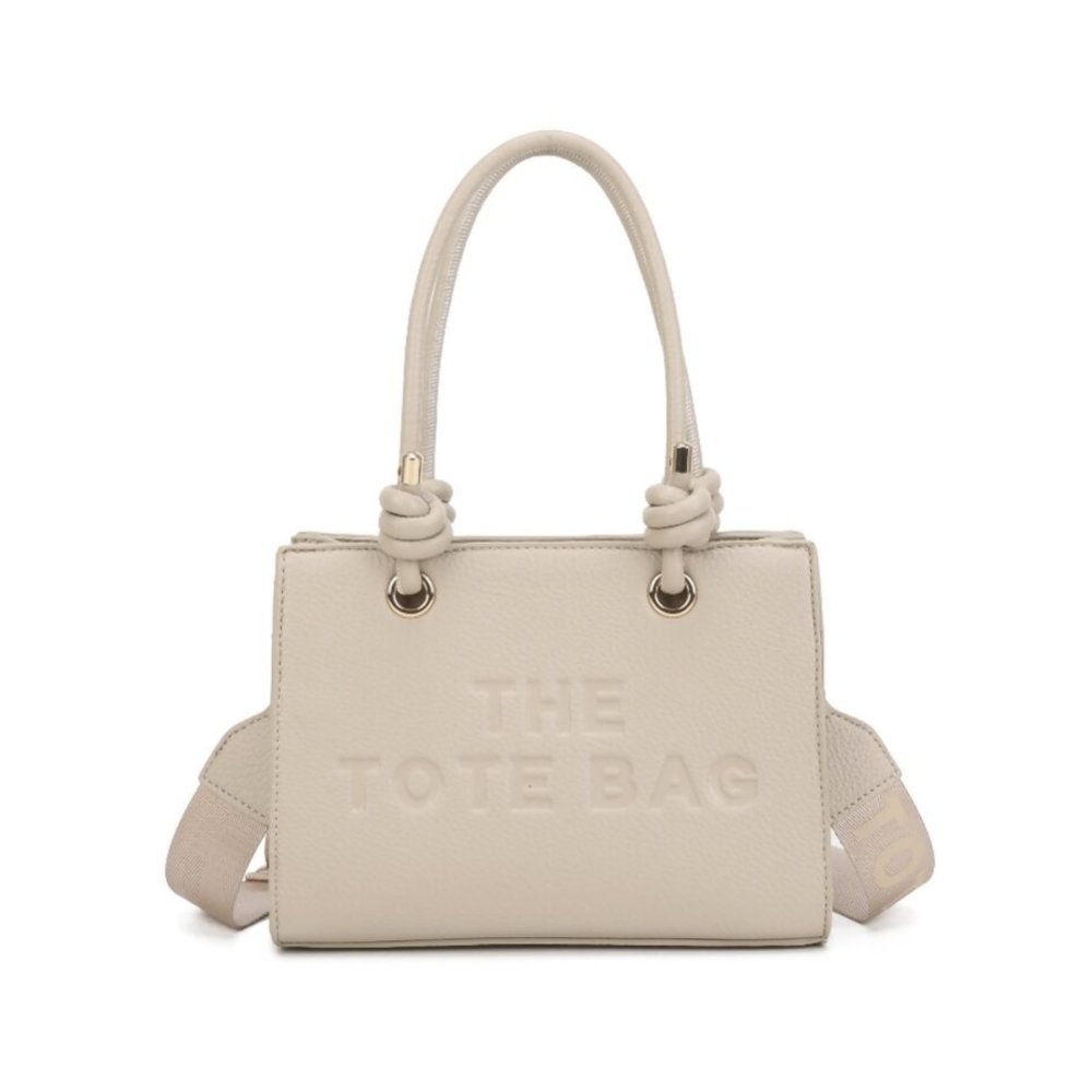 Designer Embossed Tote Shoulder Handbag