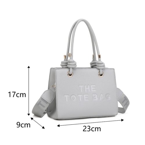 Designer Embossed Tote Shoulder Handbag thumbnail