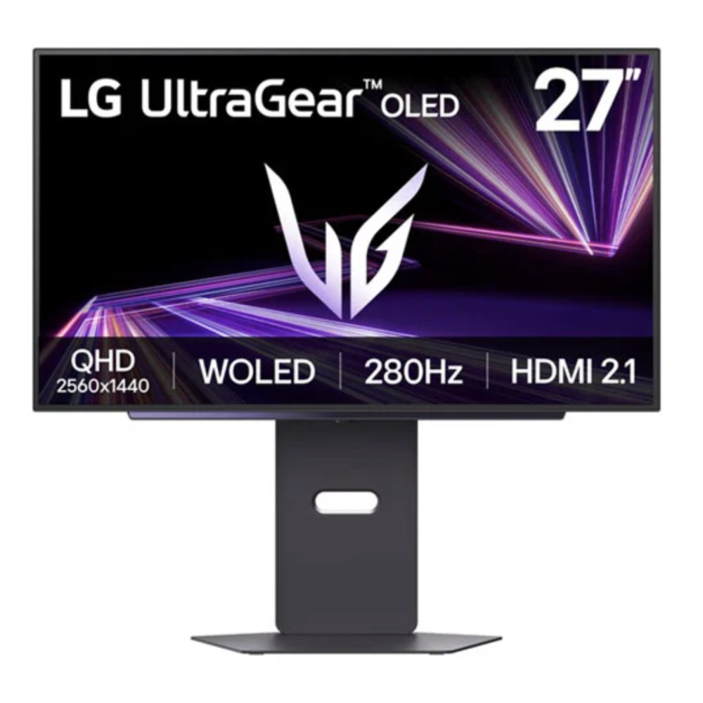 LG 27" UltraGear 27GX700A-B QHD 280Hz FreeSync Premium Pro OLED Gaming Monitor