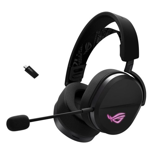 Refurbished ASUS ROG Pelta Wireless/Wired PC/Console Gaming Headset Black