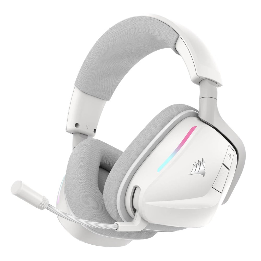 CORSAIR VOID WIRELESS v2 Dolby Atmos Spatial Audio Wireless Gaming Headset White
