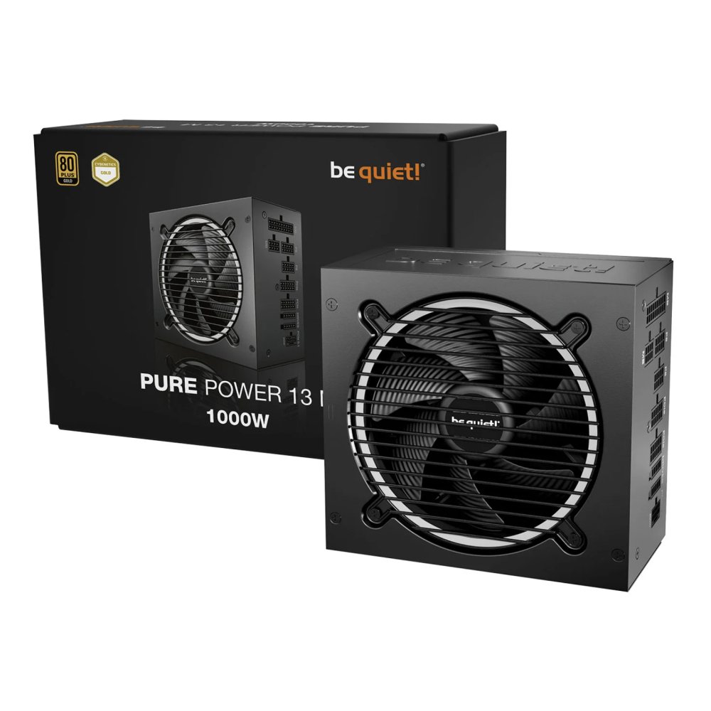 be quiet! Pure Power 13 M 1000W 80PLUS Gold Fully Modular ATX 3.1 PSU / Power Supply