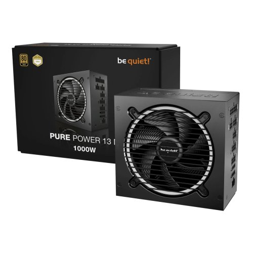 be quiet! Pure Power 13 M 1000W 80PLUS Gold Fully Modular ATX 3.1 PSU / Power Supply