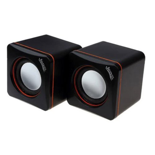 Jedel CK4 Mini Cube Stereo Speakers USB for PC, Laptop, Smartphones 3W RMS thumbnail