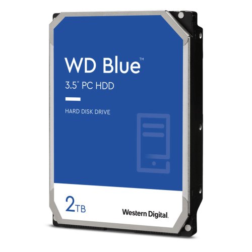 WD Blue 2TB 3.5" SATA 3 HDD/Hard Drive 7200rpm