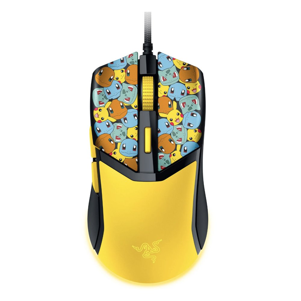 Razer Cobra Lightweight Optical Wired RGB Gaming Mouse - Pokémon Kanto Starter Ed.
