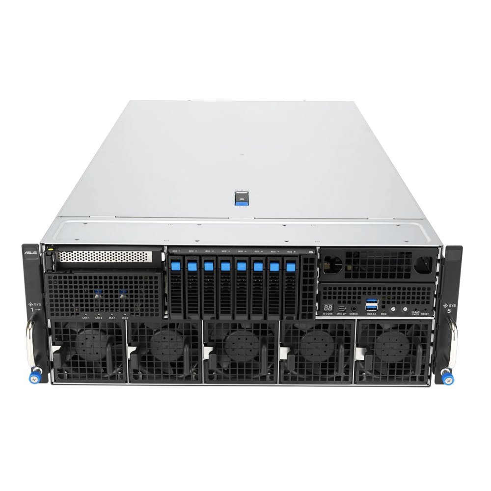ASUS ESC8000-E12P Dual Intel® Xeon 4U PCIe Gen5 Barebone GPU Server