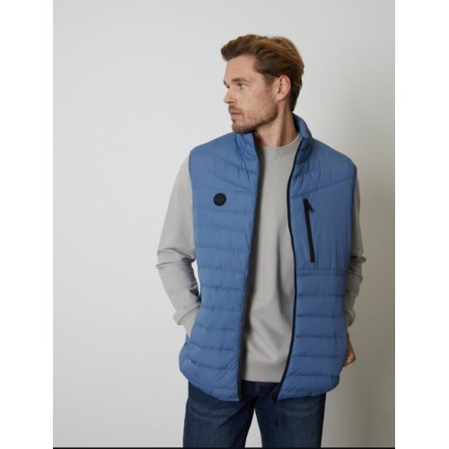 Denim Blue Lightweight Padded Gilet thumbnail