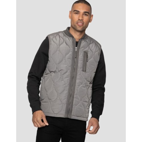 Grey Onion Quilted Gilet thumbnail