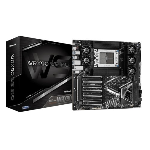 ASRock WRX90 WS EVO Threadripper Pro PCIe 5.0 SSI-EEB Motherboard thumbnail