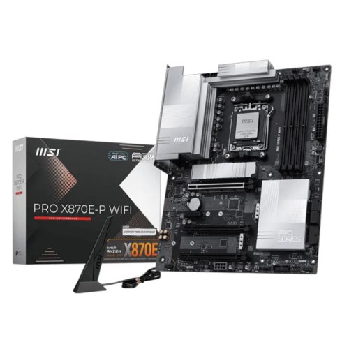 MSI PRO X870E-P WiFi AM5 DDR5 PCIe 5.0 ATX Motherboard