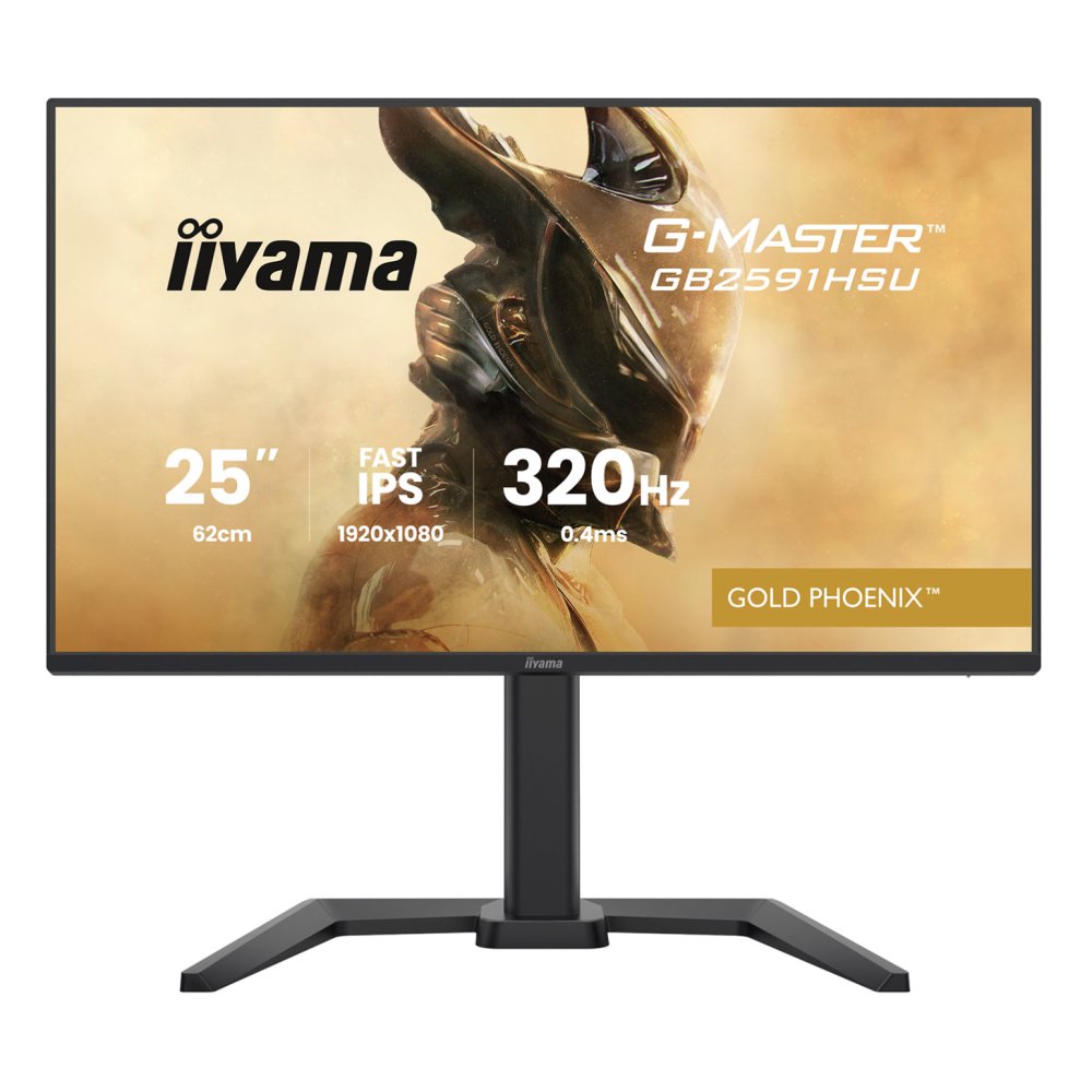 iiyama G-Master GOLD PHOENIX GB2591HSU-B1 25” FHD 320Hz G-Sync Compatible IPS Gaming Monitor