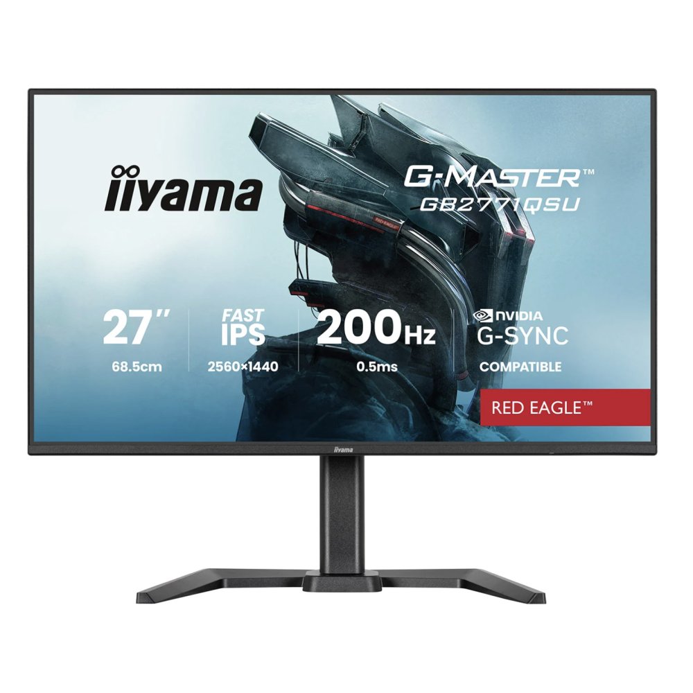 iiyama G-Master GB2771QSU-B1 2K WQHD Monitor