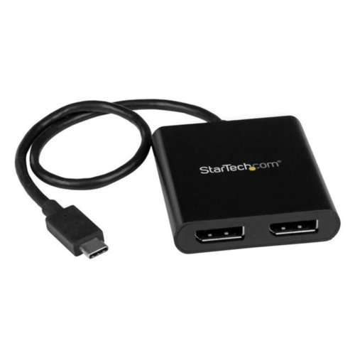 Startech USB-C to DisplayPort Multi-Monitor Splitter 2-Port MST Hub thumbnail