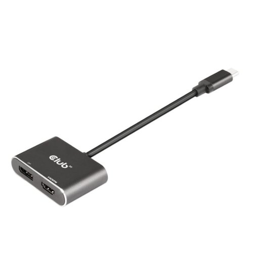 Club3D USB3.2 Gen2 Type-C(DP Alt-Mode) to DP And HDMI