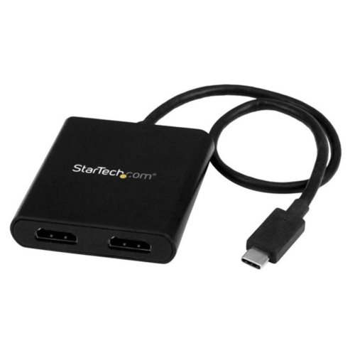StarTech.com 2 Port USB-C to HDMI Monitor Hub