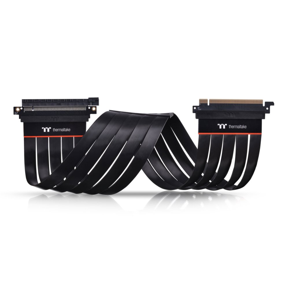 ThermalTake 60cm PCI Express Extender for PCI-E 4.0 16X - Black